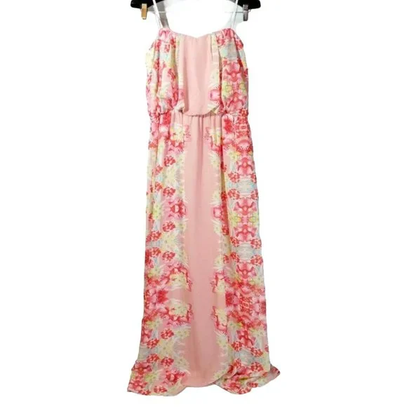 chinese dress ladies Vintage Chiffon Detail City Triangles Maxi Dress  Ragstock